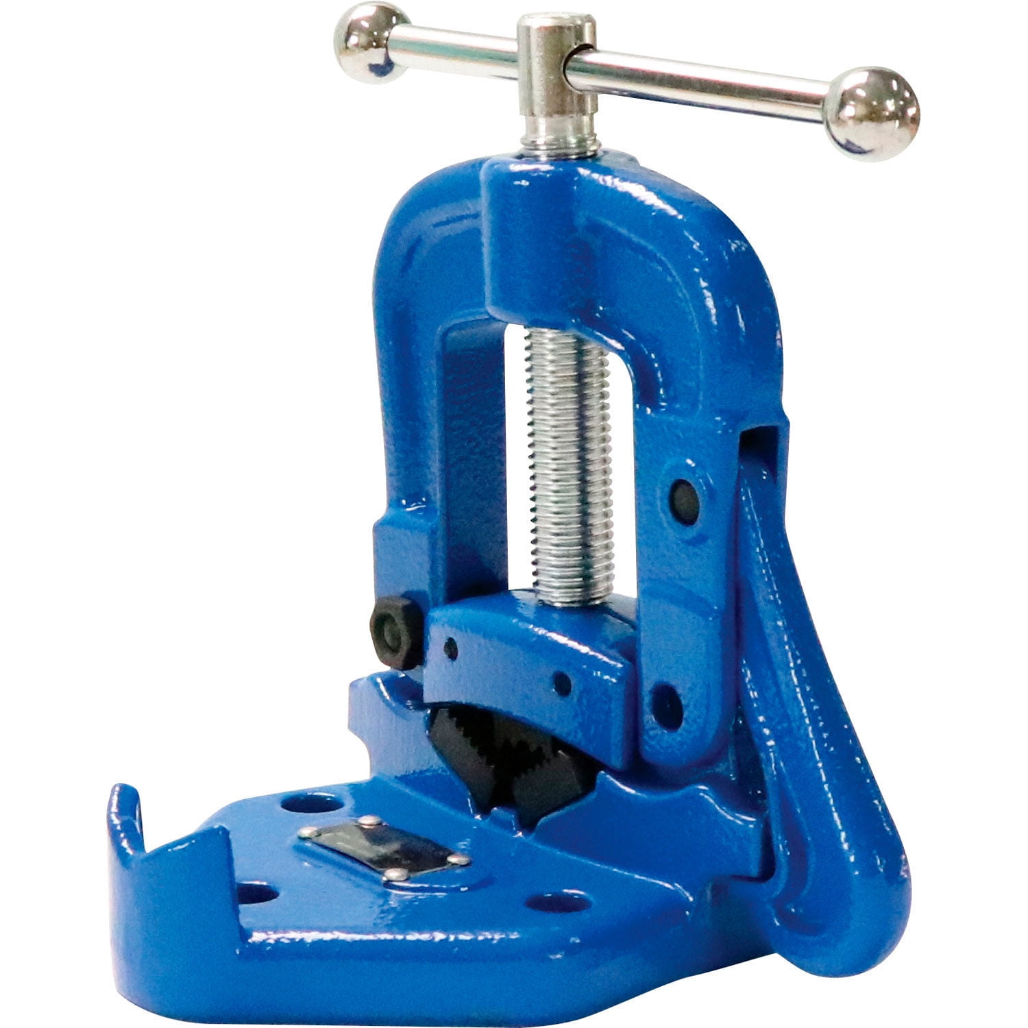 Global Industrial Bench Yoke Vise, 1/8", 2" Pipe Capacity