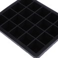 thumbnail image 1 of Molde para hacer cubitos de hielo Ecomeon silicona 20 rejillas color negro, 1 of 5