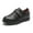 Black, variant on DADAWEN Boys School Uniform Dress Shoes Loafer Oxford Shoes Slip-on Black 2 Little Kid