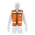 thumbnail image 1 of Chaleco Brigadista Color Naranja Truper 14669 Truper CHS-900N, 1 of 2
