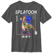 Nintendo Squidkid Gray Unisex Youth T-Shirt-Medium