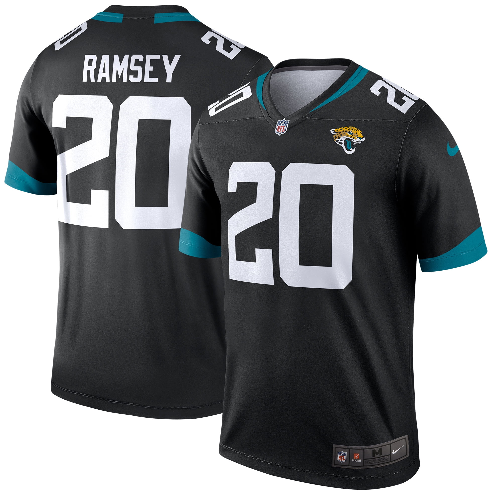 Jacksonville Jaguars Nike NFL Men/'s Jersey Small New Black Ramsey 20