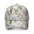 thumbnail image 2 of Spring Floral Baseball Cap Adjustable Snapback, 2 of 5