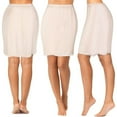 thumbnail image 5 of Razzly Midi Skirts Satin Skirt Split Thigh Skirt 12 Drop Bed Skirt Hoop Skirt for Girls Plaid Skirt Set Pleated Skirt plus Size Jean Skirt for Women Stretchy Chain Skirt Maternity Skirts(Beige,M), 5 of 8