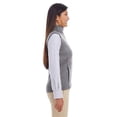 thumbnail image 3 of Devon & Jones Ladies' Newbury MÃ©lange Fleece Vest, 3 of 3