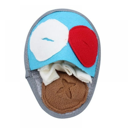 

Pet Dogs Sniff Shoes Toy Slow Food Training Slow Food Anti-choke Cloth Pet Decompression Foraging Olfactory Training Toys