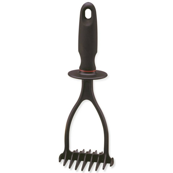 Norpro Grip-Ez Potato Masher Nylon - Non-Slip Grip - 11", Black