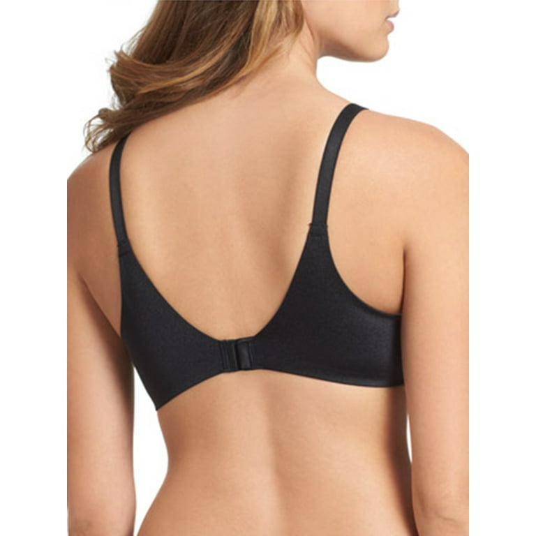 Blissful Benefits by Warners Back Smoothing T-shirt Bra Underwire Black  Size 34c for sale online