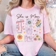 thumbnail image 2 of She Is Mom Christian Floral Mom Shirt, Mama Tee Shirt, Mom Birthday Gift, Mothers Day Shirt,Gift For Mom, 2 of 4