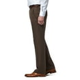 thumbnail image 2 of Haggar Men's Cool 18® Pro Heather Solid Flat Front Pant Classic Fit HC00236, 2 of 7