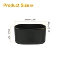 thumbnail image 2 of Uxcell Chair Leg Cap, Oval Non-Slip Floor Protectors Chair Leg Cover 1-3/16"x2-3/8" 24, 2 of 5