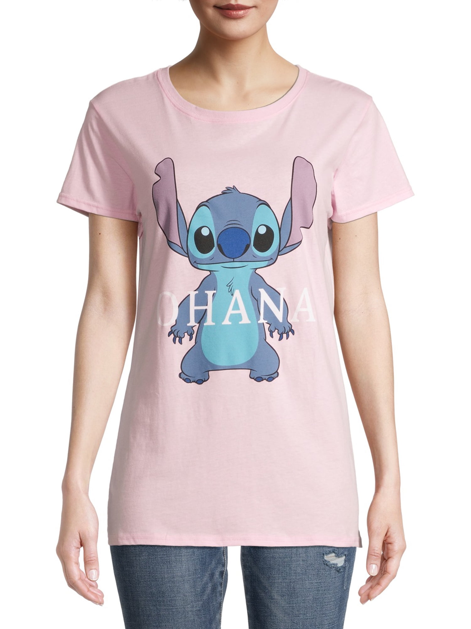ohana furniture outlet on Disney Stitch Juniors Ohana T Shirt Walmart Com Walmart Com