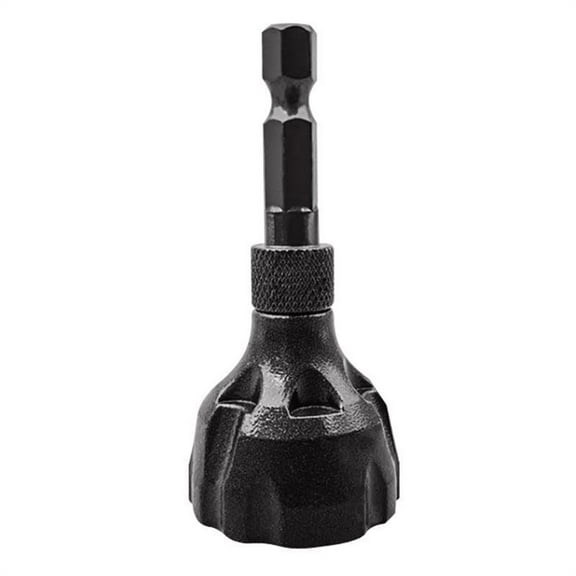 Lloopyting Pencil Sharpener Knife Sharpener Deburring External Chamfer Tool with Tungsten Carbide Deburring External Chamfer Tool with Carbide Deburring Drill Bit Burr Tools Black 6.5*3*3cm
