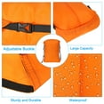 thumbnail image 3 of Unique Bargains Sac de Compression, Sac de Couchage Imperméable Taille G pour Randonnée, Orange, 3 of 7