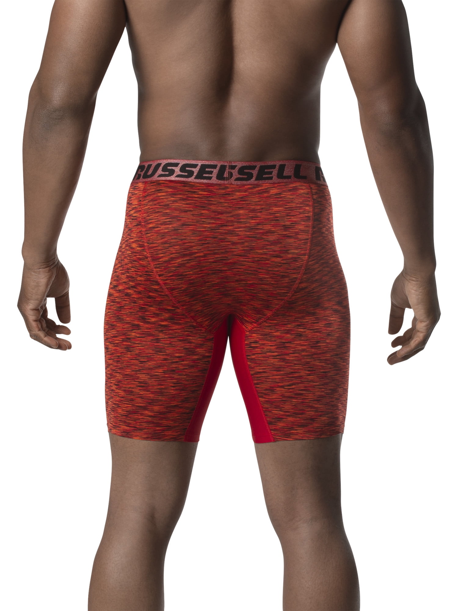 russell men's freshforce performance long leg boxer brief
