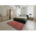thumbnail image 4 of Ahgly Company Indoor Round Mid-Century Modern Light Copper Gold Oriental Area Rugs, 5' Round, 4 of 6