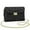 Black Leopard Pattern, variant on Purple Butterfly Print Leather Crossbody Bag Fashion Medium Flap Crossbody Handbag with Chain Strap Leather Soft Shoulder Bag for Women for Work Shopping