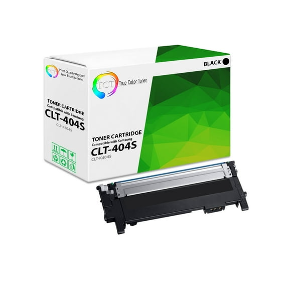 TCT 404S Black Toner Cartridge - Premium Compatible Replacement for Samsung CLT-404S CLT-K404S Black