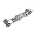 thumbnail image 2 of Cotton Candy Pink Umbrella Doll Stroller in Grey Polka Dots, Fits Dolls Up to 24", 2 of 5