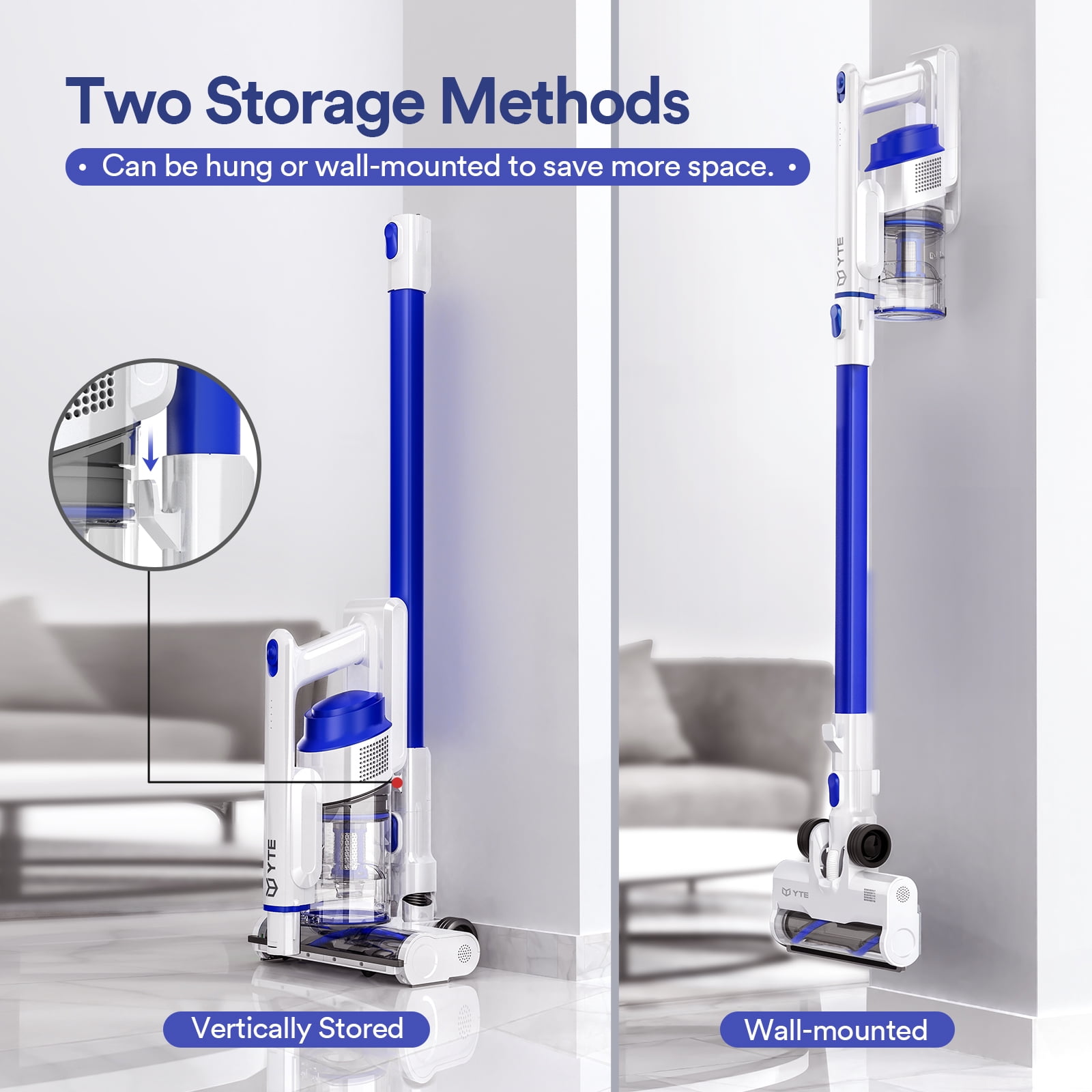 Vacuum Cleaner Storage Methods