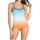 thumbnail image 1 of Traje de Baño de Torso Largo Impreso Set de Suspensión sin Espalda, Sujetador Acolchado Extraíble Y Cintura Alta para la Playa, la Piscina Y la Fuente Termal, 1 of 3