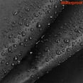 thumbnail image 4 of Waterproof Pontoon Boat Captain Seat Cover Black, 4 of 4