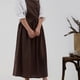 thumbnail image 5 of Billuyoard Algodón Lino Jardinería Café Camarero Vestido Uniforme Delantal Delantal Babero Mujeres Hombres Trabajo Estudio Limpieza del hogar Type3 NO3, 5 of 6