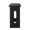 thumbnail image 4 of 59" Console Table,Wooden Sofa Table Entryway Table with Distinctive Round Hollow Legs for Hallway, Entrance, Living Room, Bedroom,Black, 4 of 7