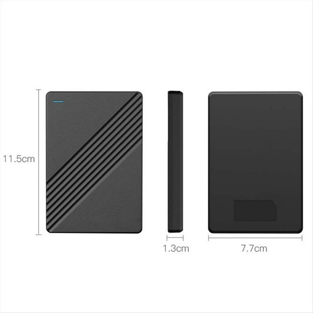 Disco Duro MóVil Externo de 2,5 Pulgadas USB 3.0 de Alta Velocidad Disco Duro PortáTil de Almacenamiento de 640 GB para Computadora PortáTil de Escritorio A
