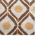 thumbnail image 6 of Rugsotic Carpets Hand Tufted Wool Eco-Friendly Area Rugs - 3'x5', Rectangle, Beige Brown, Modern Contemporary Design, High Pile Handmade Anti Skid Rugs for Living Room, Bed Room (K00724), 6 of 6
