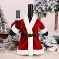 thumbnail image 1 of Xihbxyly Funda para Botella de Vino Navideña de Papá Noel, Decoración Festiva para Mesa, Vibrante Detalle Festivo, Regalo Ideal de Navidad, Terciopelo Denso, Tamaño 24 X 24 Cm, 1 of 2