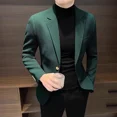 thumbnail image 2 of Chaquetas de vestir, abrigos ajustados, chaquetas para hombres, trajes y blazers para hombres de negocios, cuadros finos, diseñador de lujo, verano, alta calidad, nuevo en, 2 of 5