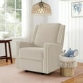 Baby Relax Robyn 2in1 Nursery Rocker Recliner, Beige Linen