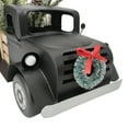 thumbnail image 4 of Holiday Time Black Truck with Greenary, 4 of 6