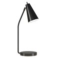thumbnail image 2 of Henn&Hart 8" Lampe de Table en Métal Noir Mat, 2 of 8