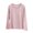 Pink, variant on ZDNIXIAN Women Round Neck Long Sleeve Basic Top ,Soft Stretchy Slim Fit Solid Layering T-Shirt, Casual Crew Neck Base Layer Blouse, Lightweight Breathable Long Sleeve Undershirt