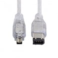 thumbnail image 3 of Xiwai Cable 1394 6Pin to Firewire 400 IEEE 1394 4 Pin Male iLink Adapter Cord Cable for Camera Camcorder, 3 of 7