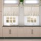 thumbnail image 5 of Hermosas cortinas cortas de encaje para media ventana para cafetería, hogar, cocina (137*61cm Beige), 5 of 9