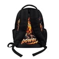 thumbnail image 3 of Xixirimido Fire Power Dinosaur Print 17" School Backpack for Boys Girls Multi-pocket Bookbags Elementary High School Bookbag Daypacks School Bag for Students, 3 of 8