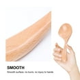 thumbnail image 4 of SHISUYAN 1 pc Wooden Rice Spoon Serving Scoop with Spout Practical Kitchen Utensil for Home Restaurant, 4 of 8