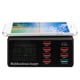 thumbnail image 5 of Cargador rápido USB de 100‑240V 5V 20A QC3.0 10W Cargadores inalámbricos de 8 puertos para teléfonos inteligentes, 5 of 8