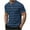 Navy, variant on Maean Mens Short Sleeve Tops Striped Crew Neck Shirts 2025 Summer Trendy Tee for Men Tshirts Clothes