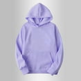 thumbnail image 4 of Women Fleece Hoodie Oversized Pullover Long Sleeve Casual Comfy Y2K Vintage Cute Girl Sweatshirt Fall Outfit, 4 of 6