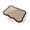 Beige Black, variant on OCCOA Wavy Edges Diatomaceous Earth Bath Mat, Quick Absorb Non-Slip Shower Rug, Soft Neutral Brown Entry Mat for Bathroom Floor Holiday Home, Multicolor