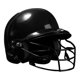 thumbnail image 1 of Protector de casco de bateo Zulema con mascarilla Softbol lanzamiento rápido transpirable Negro, 1 of 8