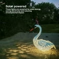 thumbnail image 2 of Maoww Home Garden Courtyard Patio Landscape Animal Statue Outdoor Hollow Design Solar Power Light Lighting Decor Figure Birthday Gift Type 2, 2 of 7
