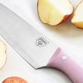 thumbnail image 6 of GreenLife Stainless Steel 13-Piece Knife Block Cutlery Set | Pink, 6 of 9