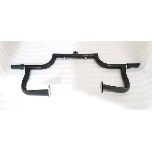 BAGGER ENGINE GUARD HIGHWAY CRASH BAR 4 HARLEY TOURING ROAD KING STREET ELECTRA GLIDE ULTRA CLASSIC 1998-2008 BLACK
