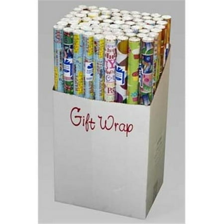 DDI 1183523 Birthday Gift Wrap 30 Squart Feet Case Of 60