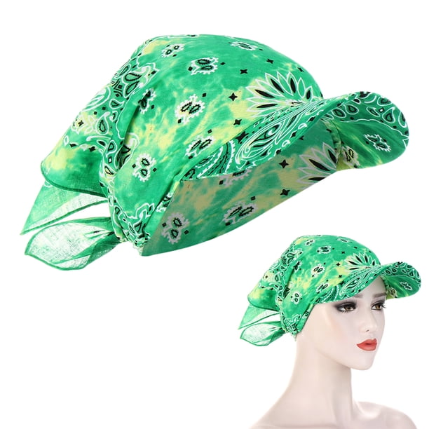 Bufanda BLESIY Pasamontañas con Capucha Bandana Diadema Gorra Verano Pesca Verde